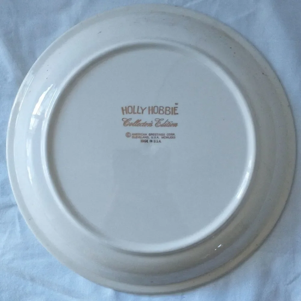 Holly Hobbie Wall Decor‎ Plate Just A Little Thoughtfulness American Greetings
